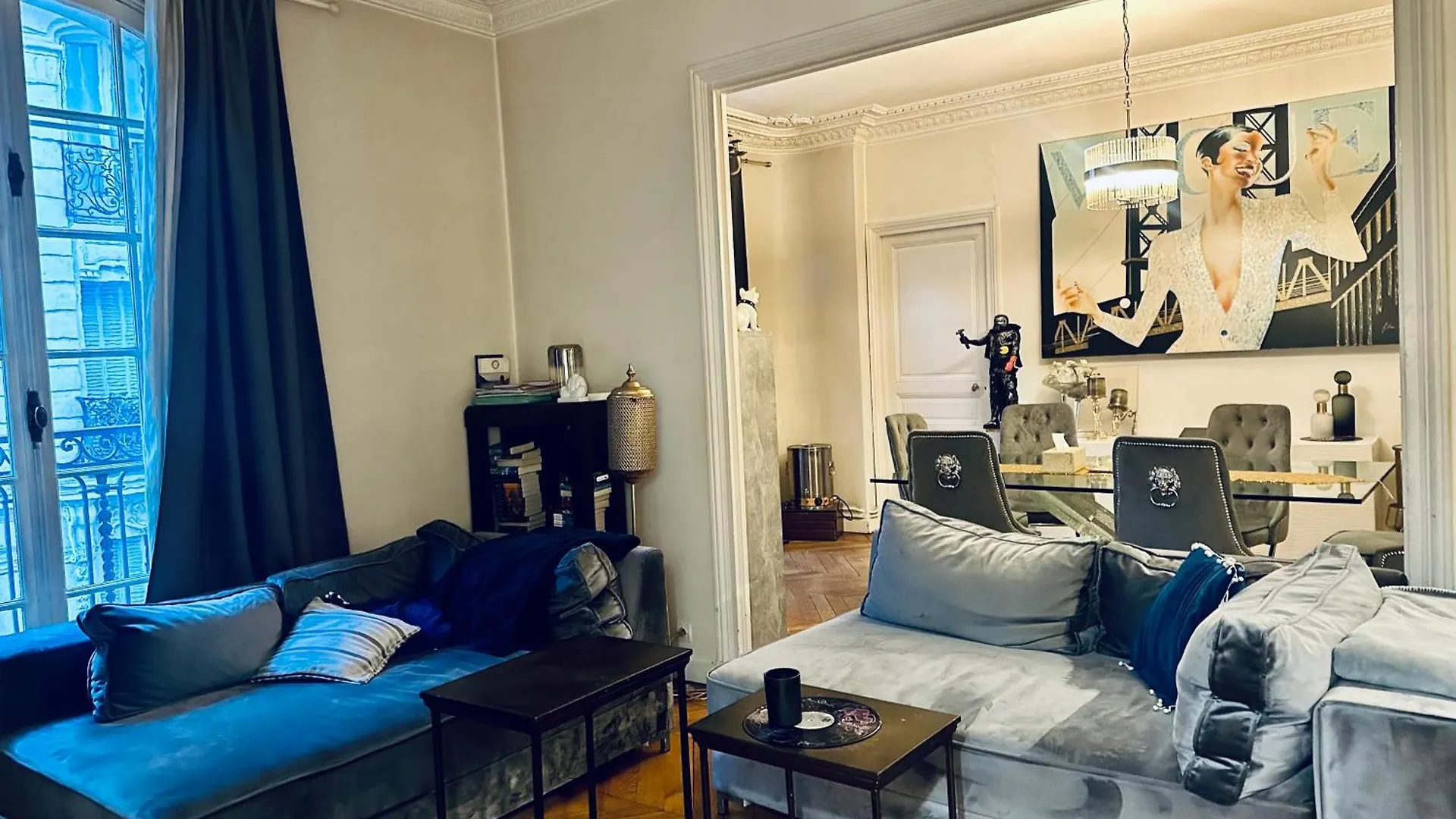 Luxueux Appartement Haussmanien Arc De Triomphe Párizs
